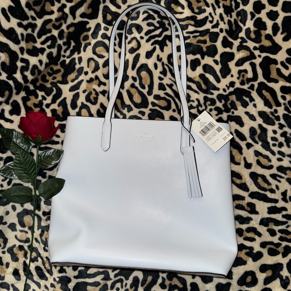 BRAND NEW Kate Spade- WHITE Tote Bag